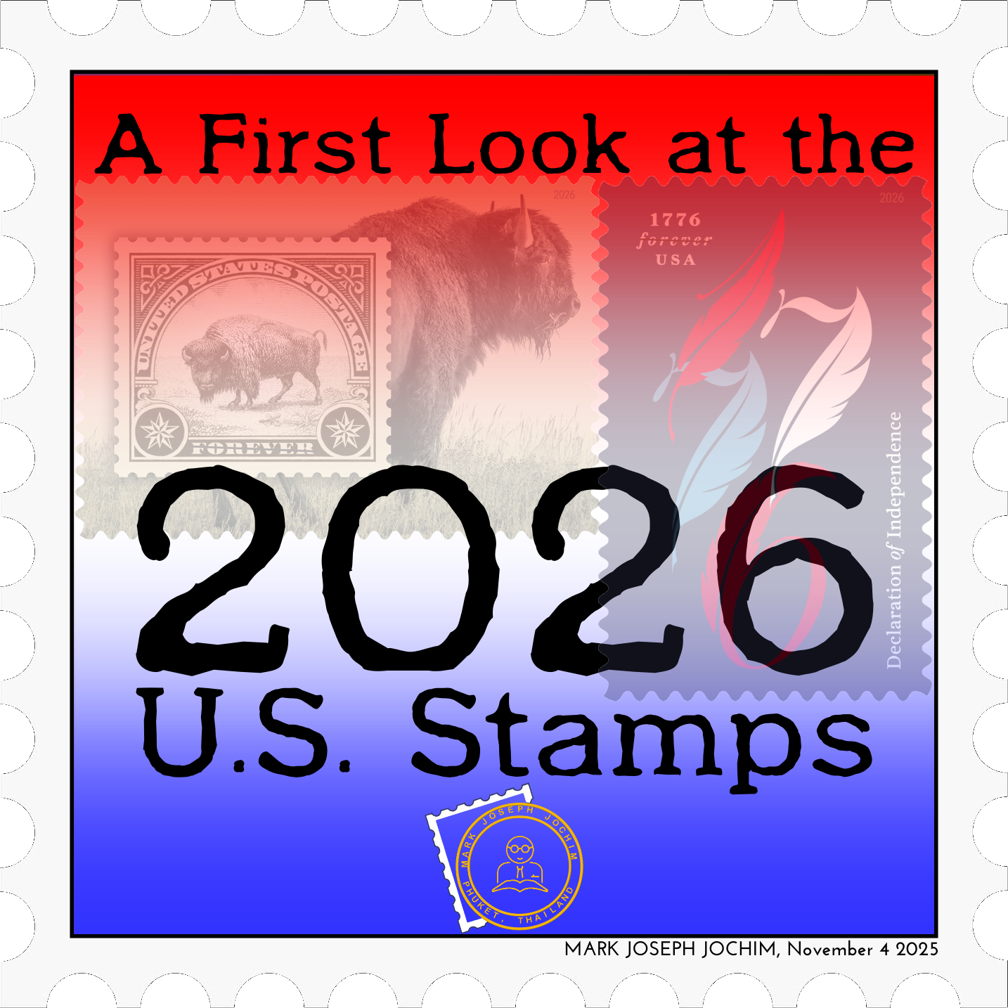 A First Look at the 2026 U.S. Stamps